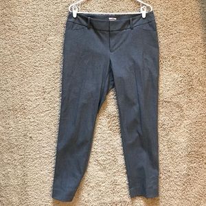 Merona modern fit cropped trousers